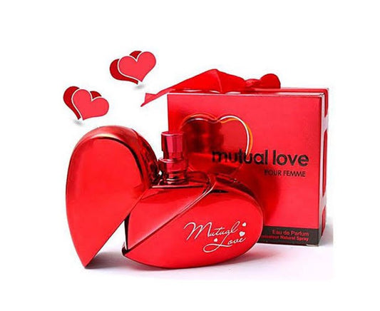 Mutual love perfume for women and men both, unisex perfume, heart shape perfume, decorating perfume, best smell , 50ml gift