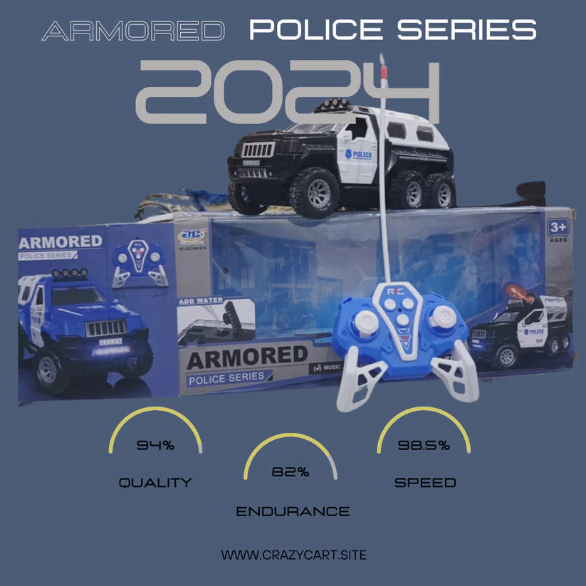 The Ultimate Armored Police Spray Car