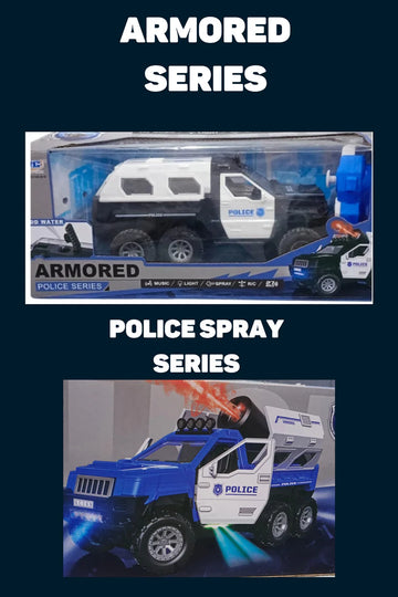 The Ultimate Armored Police Spray Car