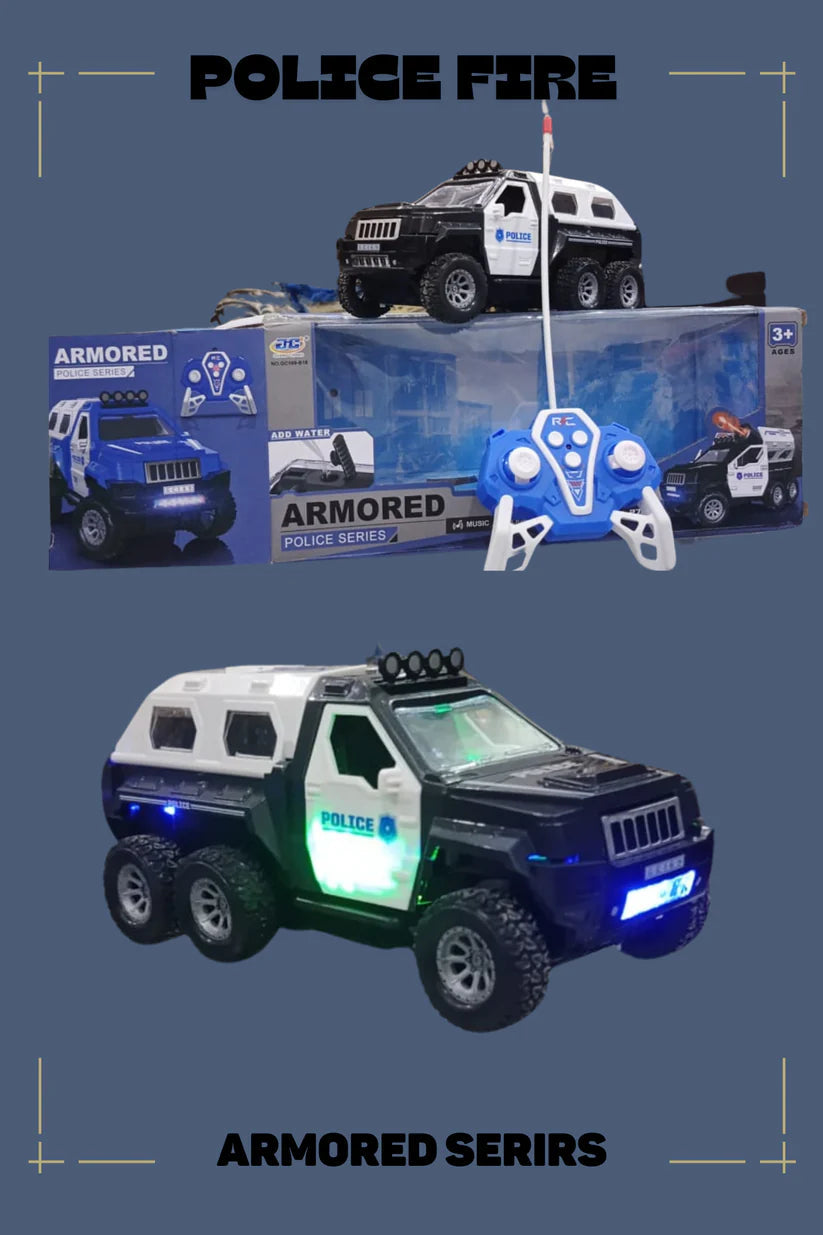 The Ultimate Armored Police Spray Car